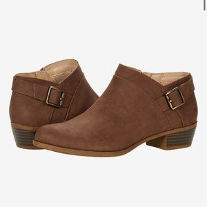 NEW LifeStride Alexi dark tan boots 8W